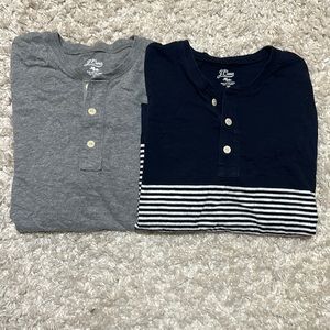 2 J-Crew Shirts